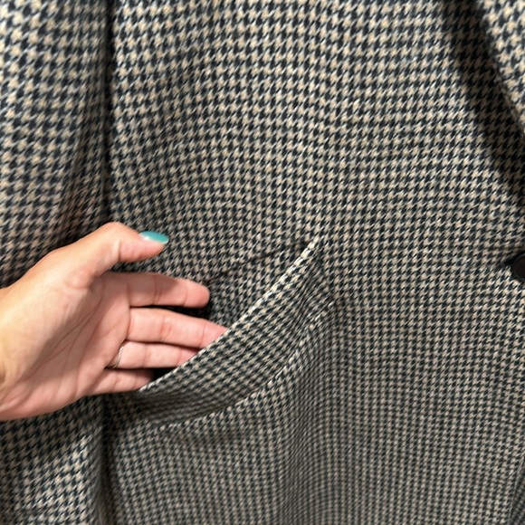 Zara blazer jacket size Large. Tan/brown/gray - Picture 2 of 5